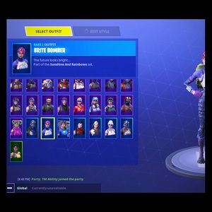 FORTNITE Acc not selling just wanna trade